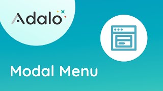 Adalo Modal Menu Tutorial screenshot 5