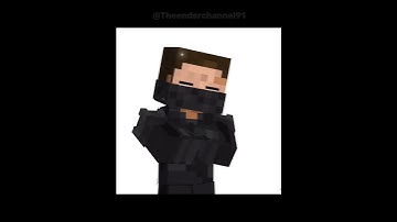 "Vapo Vapo" | Luna and Dark Herobrine | #minecraft #animation #trend #meme