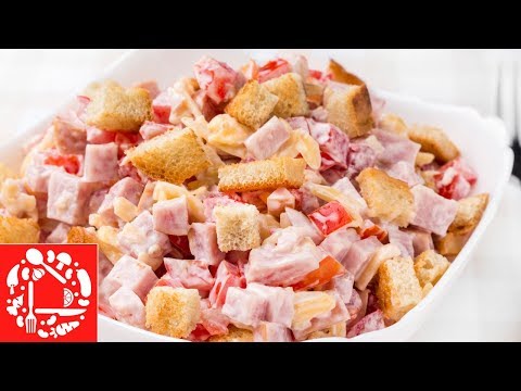 Такой Салат разметают Первым на Столе! 😋👍 Обалденно Вкусно и Быстро!