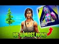 My Fortnite Reload Tournament Run