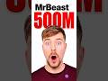 MrBeast Reacts to 500 Million Subscribers - Historic Moment! #mrbeast #youtube #subscribe