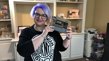 Unboxing and review the new Tim Holtz Sizzix Sidekick Machine