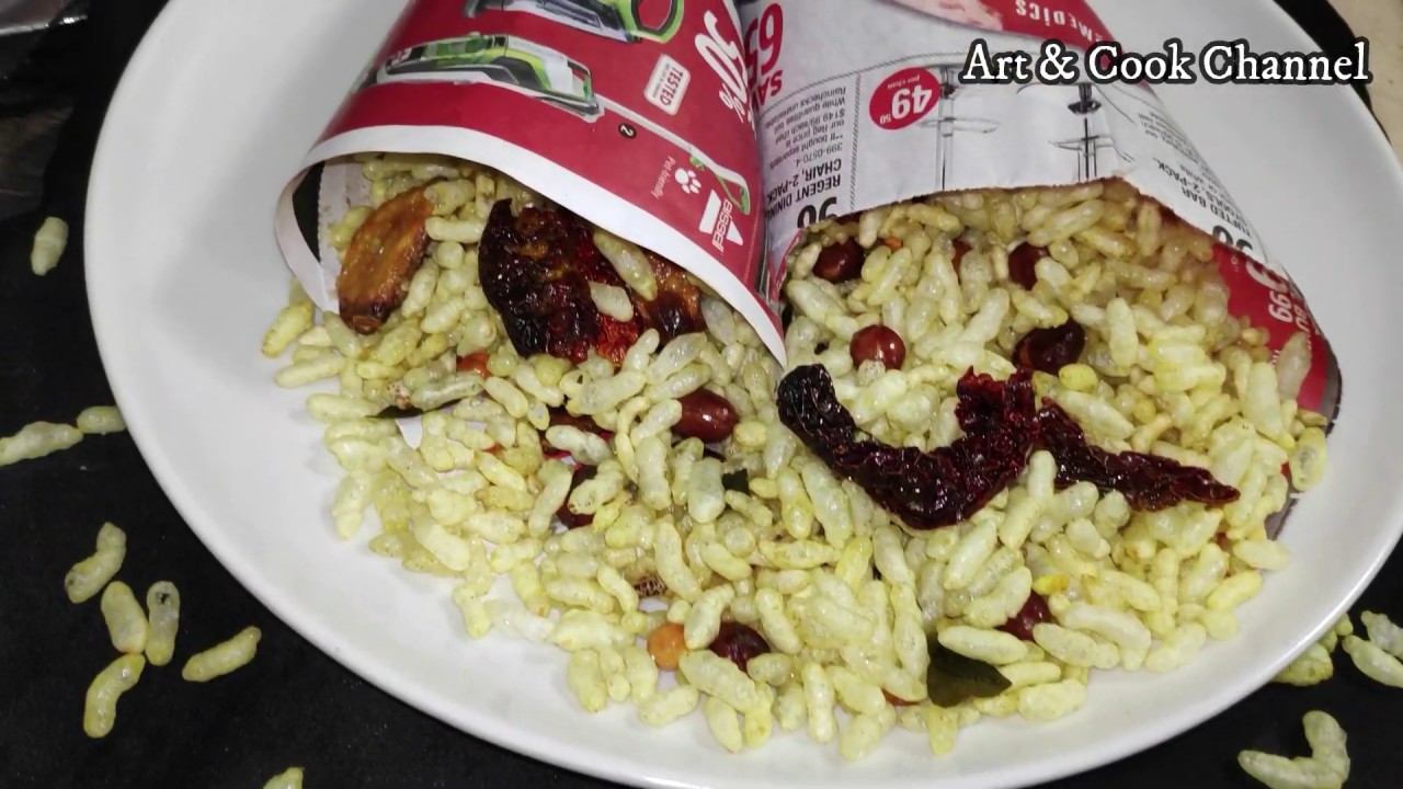 Mandaki Chivda / How To Make Dry Mandakki Chivda Recipe In Kannada