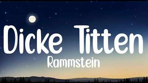 Rammstein   Dicke Titten Lyrics