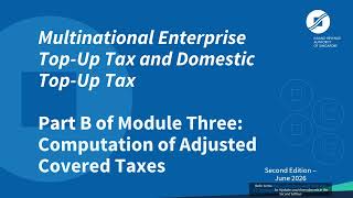 Module Three: Computation of Adjusted Covered Taxes (Part B)