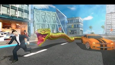 Wild Anaconda Snake Simulator attack people