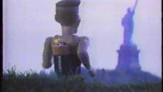 Duracell - Robot Marathon Commercial - 15 Second Spot 1990