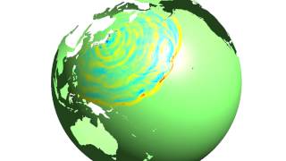 2011 Japan Tohuku tsunami simulation