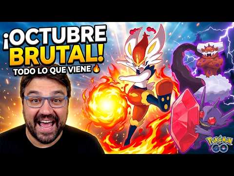 OCTOBER IS READY TO TAKE OVER POKÉMON GO! 🔥 GIGANTAMAX CINDERACE, SHADOW LANDORUS AND MORE