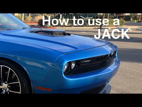 Where To Place Jack Stands On A Charger Scat Pack
