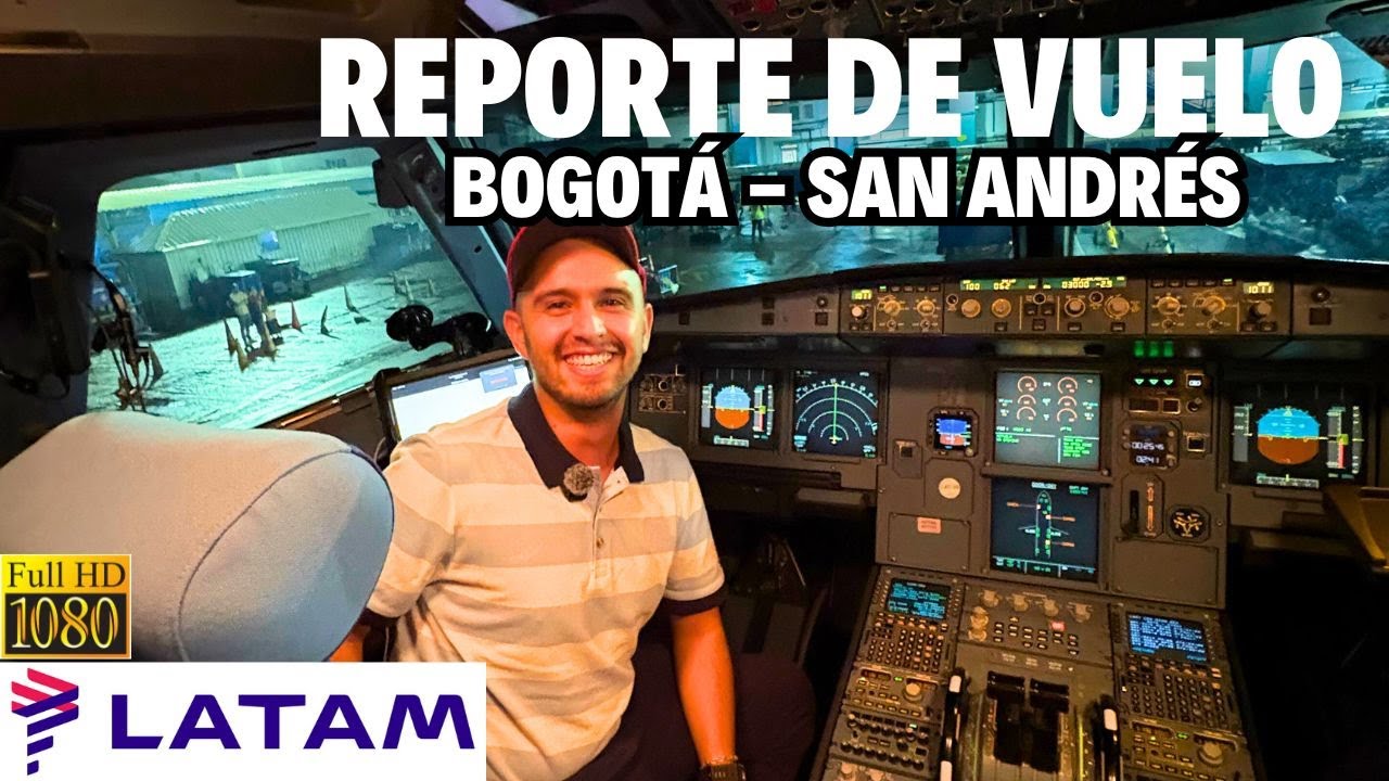 ¿CÓMO ES VOLAR con LATAM Airlines en COLOMBIA?| Bogotá - San Andrés |Airbus A320| TRIPREPORT #60 |HD