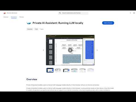 Private AI Assistant: Running LLM locally video preview 2
