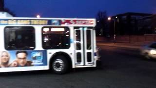 SEPTA BUS: 2003 NEW FLYER D40LF 5678 TAKE OFF