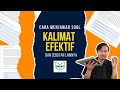 Kalimat efektif  snbt 2024