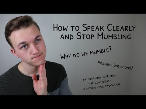 How to Stop Mumbling and Speak Clearly | Speaking with Confidence
