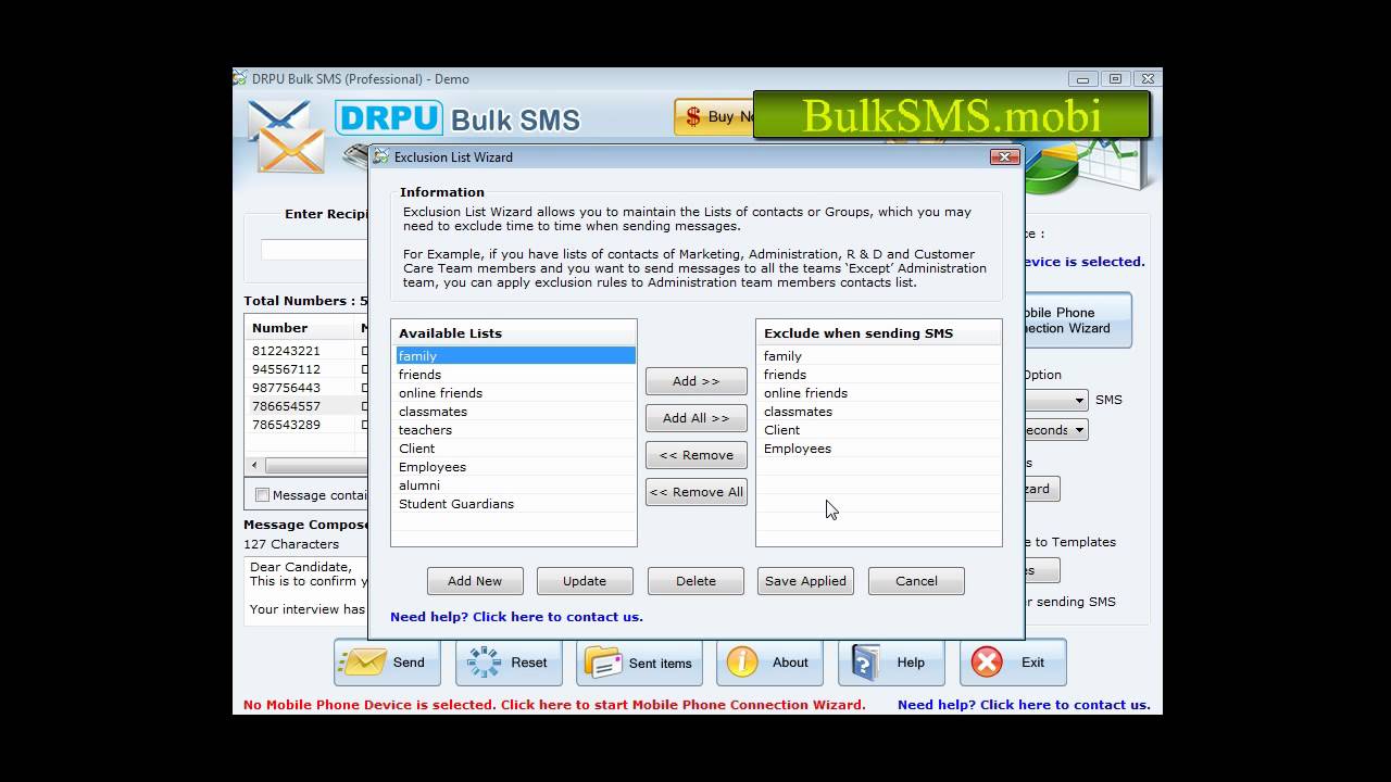 Bulk Sms Sender Free Download For Windows 10 7 88 1 64