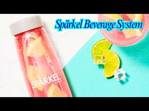 Spärkel Beverage System | White Sparkling Water Maker | No CO2 Tank Needed | Spärkel Beverage System