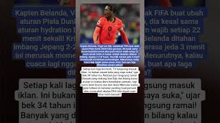 Van Dijk Kritik Keras Aturan Baru FIFA: Saya Nggak Suka Banyak Iklan! #pialadunia2026 #worldcup2026