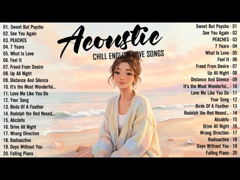 Best Acoustic Songs 2025 🍓 Top Chill Love Songs Cover 2025 🍓 Soft Acoustic Love Songs