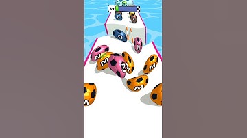 AZ Run: 2048 ABC RUNNER | Swirl Effects | Android, iOS Gameplay Short