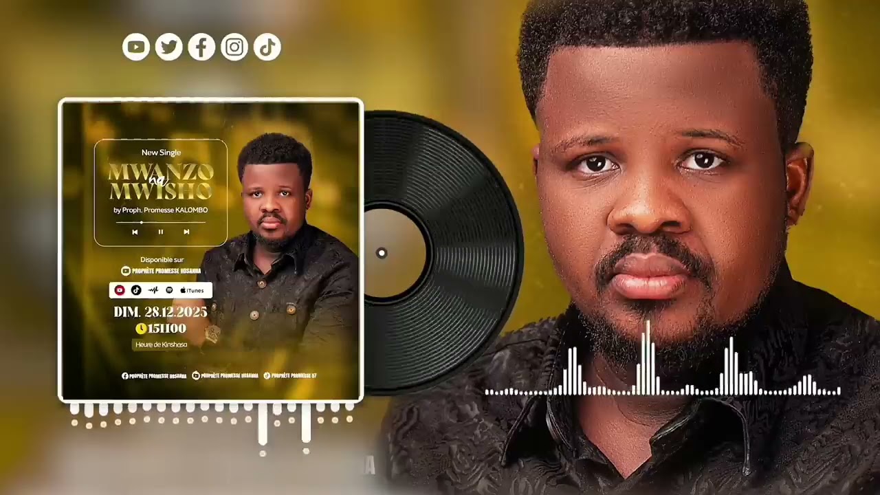 PROMESSE KALOMBO MUANZO Nouveau titre émouvant 