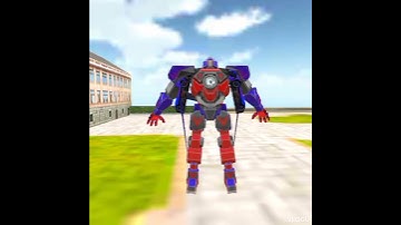 Optimus Prime Multiple Transformation# Jet Robot #Car Game 2020 - #Android Gameplay