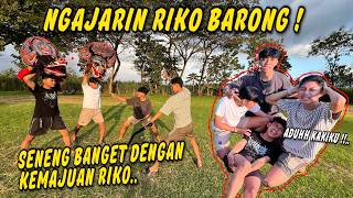 KEREN BANGET RIKO MINTA DI AJARIN BARONG ! Dia Sekarang Udah Bisa Salto ?