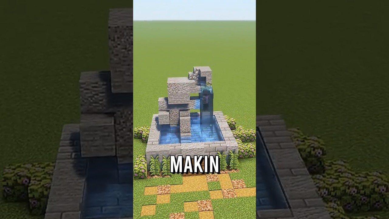 Minecraft Fountain Designs 