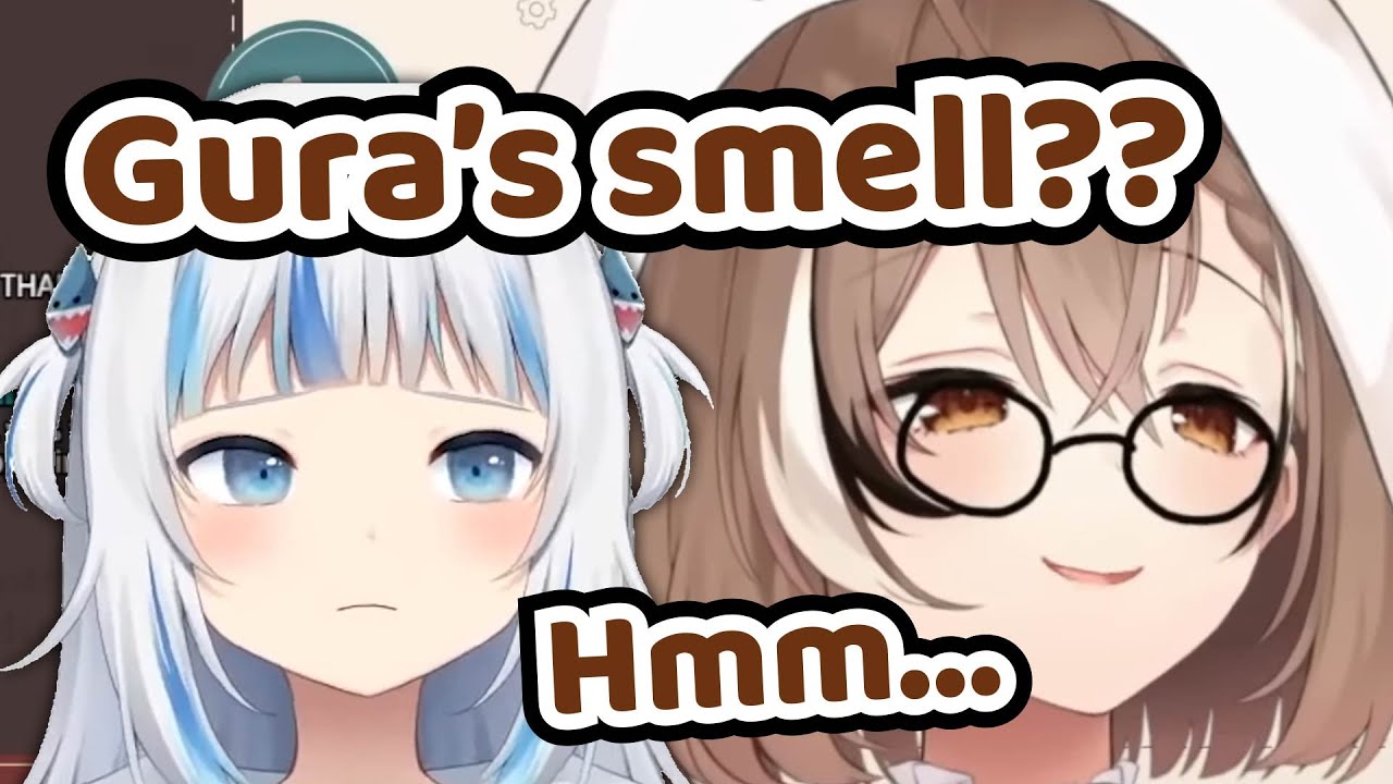 Mumei Tries To Guess Gura's Smell