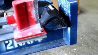 e End Ballistic Vest Destruction