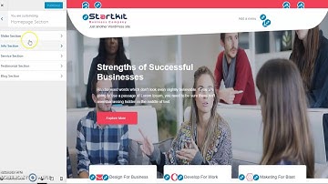 How to create slider in StartKit WordPress theme