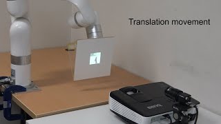 Online Projector Deblurring Using a Convolutional Neural Network