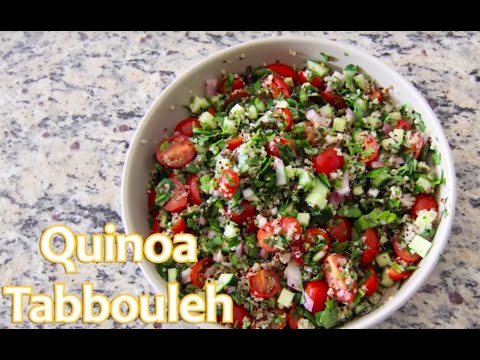 Quinoa Tabbouleh and how to make fluffy quinoa!