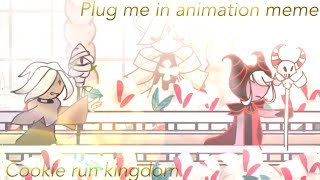 Plug me in Animation meme||cookie run kingdom