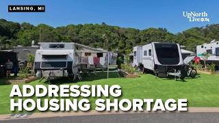 Michigan lawmakers weigh long-term campground living amid housing shortage