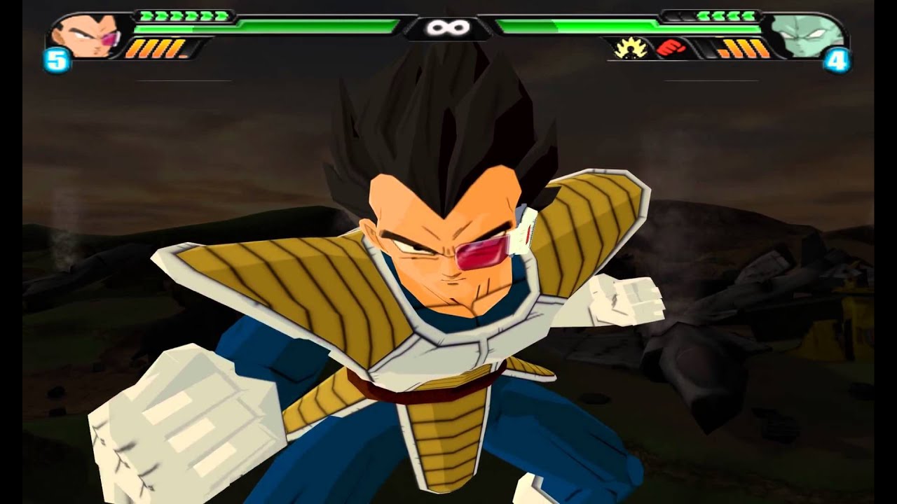 Vegeta (Scouter) vs Garlic Jr YouTube