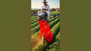 Smart Farming Drone Captures Wild Boar Damaging Crops!
