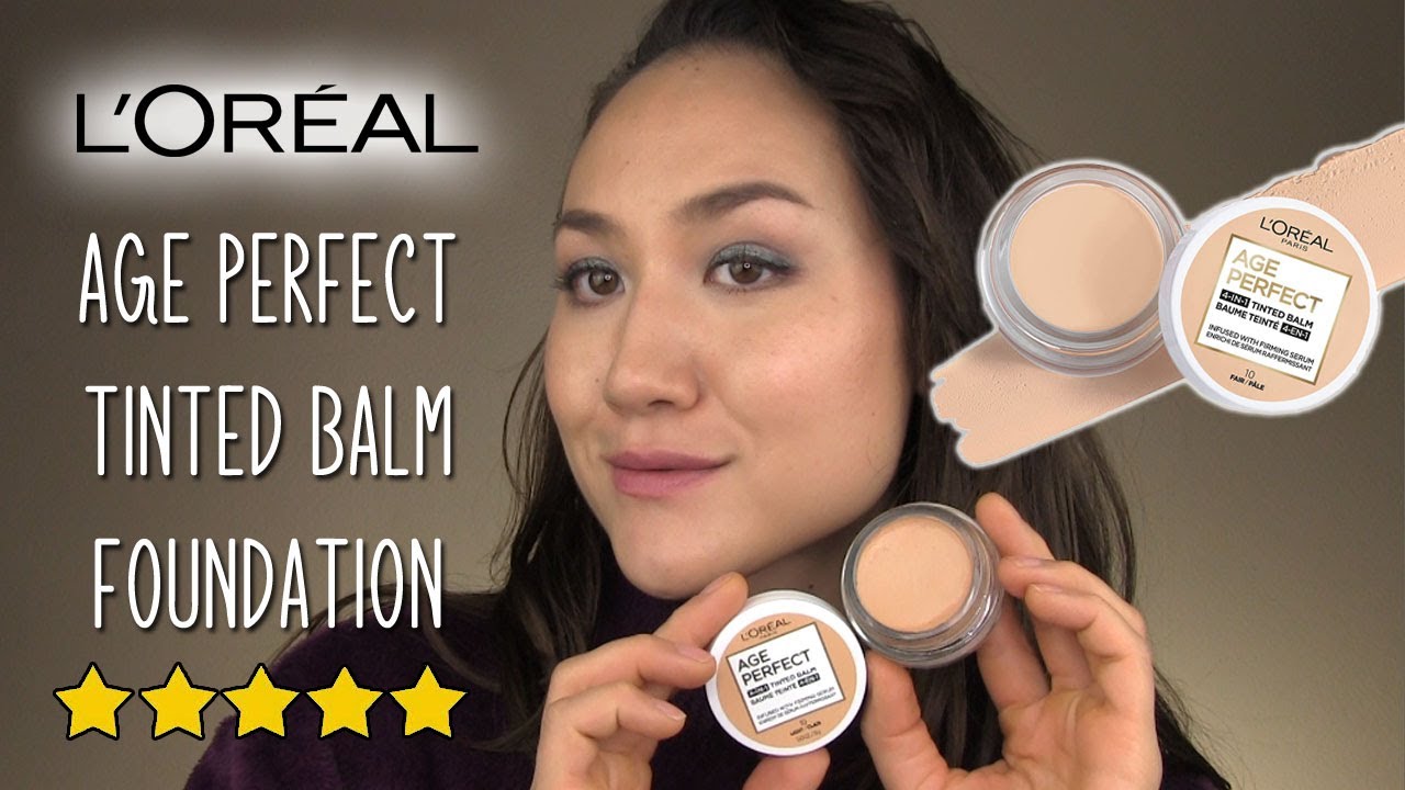 L'Oreal TINTED FACE BALM Foundation // Wear Test & Review YouTube