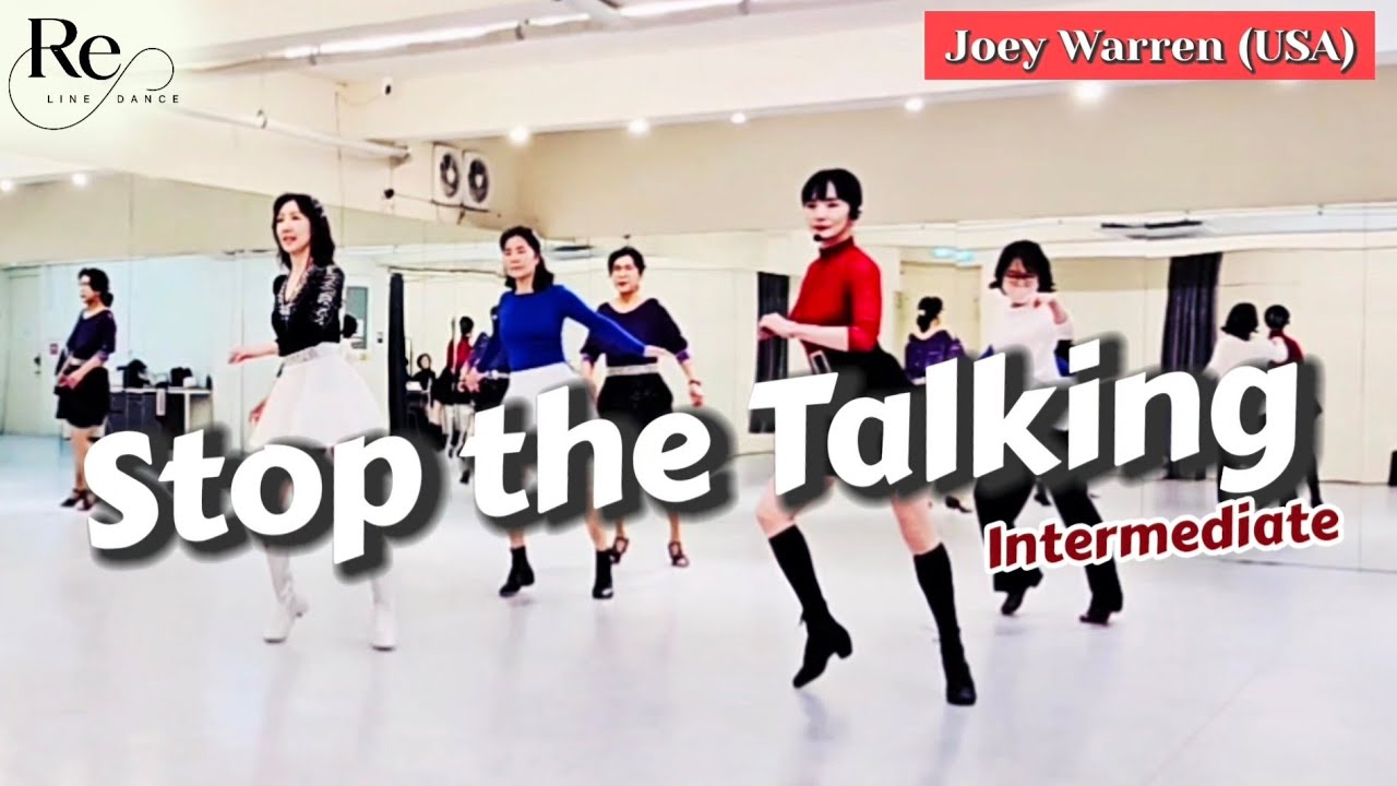 Stop the Talking Line Dance || Intermediate || 월요 중고급반 1시 
