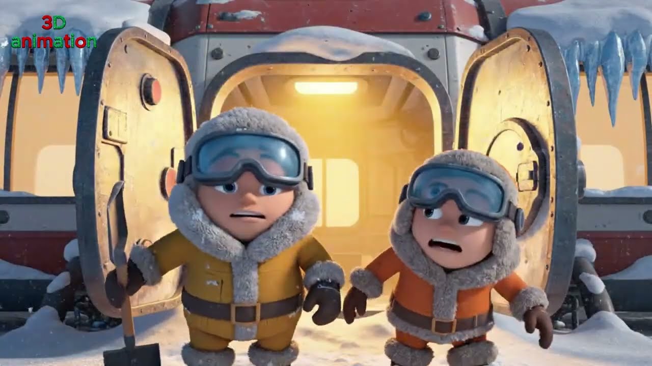 Arctic Team vs Giant Creatures | 3D Animation