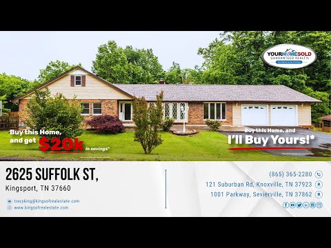 2625 Suffolk St, Kingsport, TN home video tour