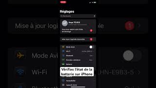 Vérifier Létat De La Batterie De Votre Iphone