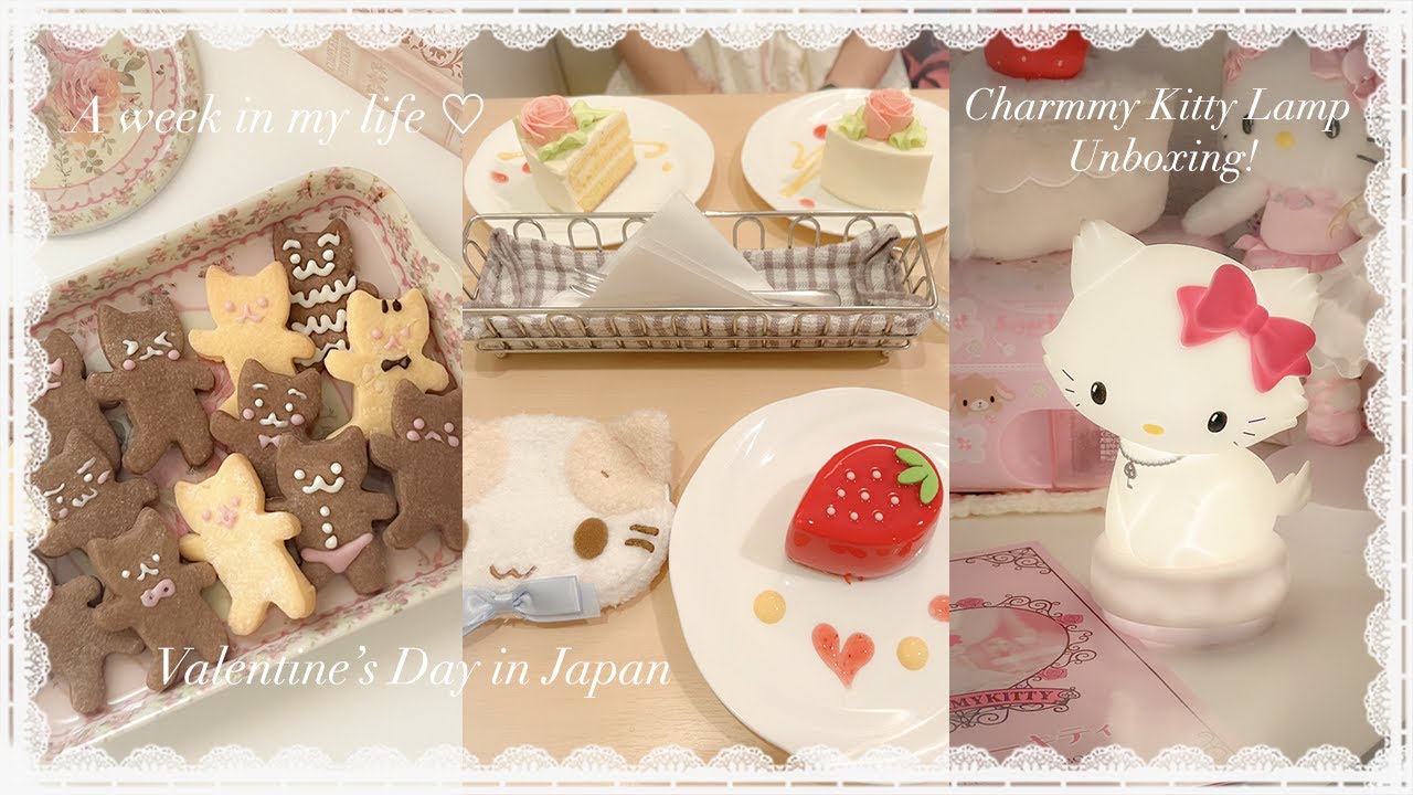 japan diaries ♡ a week in my life 🍫 valentine's day in tokyo₊˚⊹ᰔ