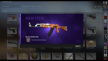 CSGO TRADE UP #4 2020 - AK47 Safety Net (Factory New)