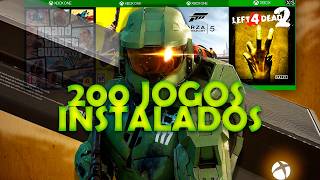 Instalei mais de 200 JOGOS no XBOX ONE FAT e VOCÊ também PODE