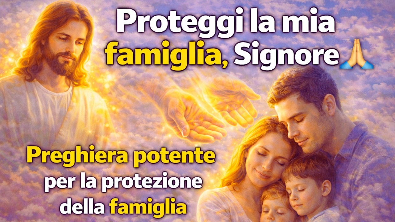 Proteggi la mia famiglia, Signore 🙏 Preghiera potente per la protezione della famiglia