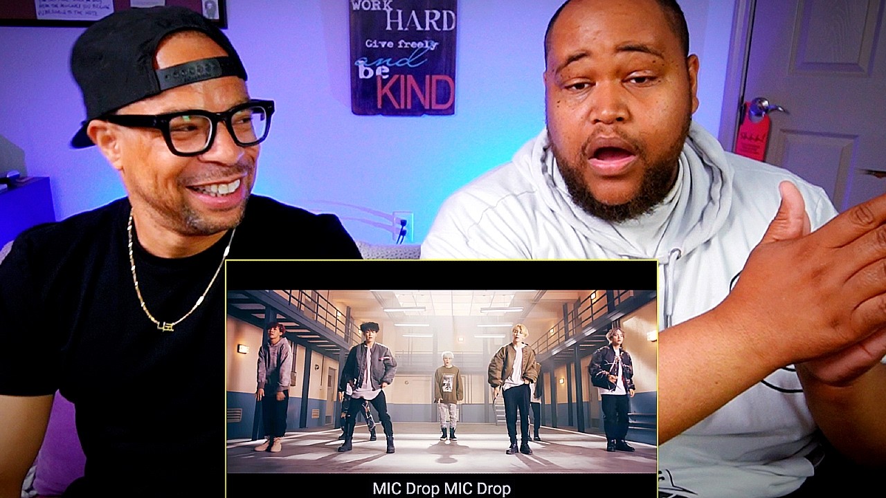 His face says it all (BTS 'Mic Drop' REACTION!!)