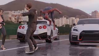 Spider-Man Made My Self Movie And Composite Of Real Movies.