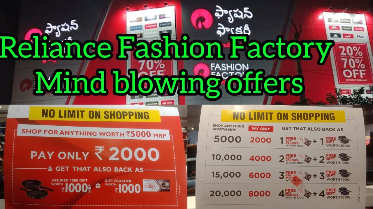 Fashion Factory Offers Today 2026.Fashion Factory Madhapur Hyderabad mind blowing offer Shop for Anything ...