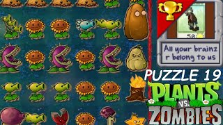 Plants vs Zombies Puzzle - All your brainz r belong to us
